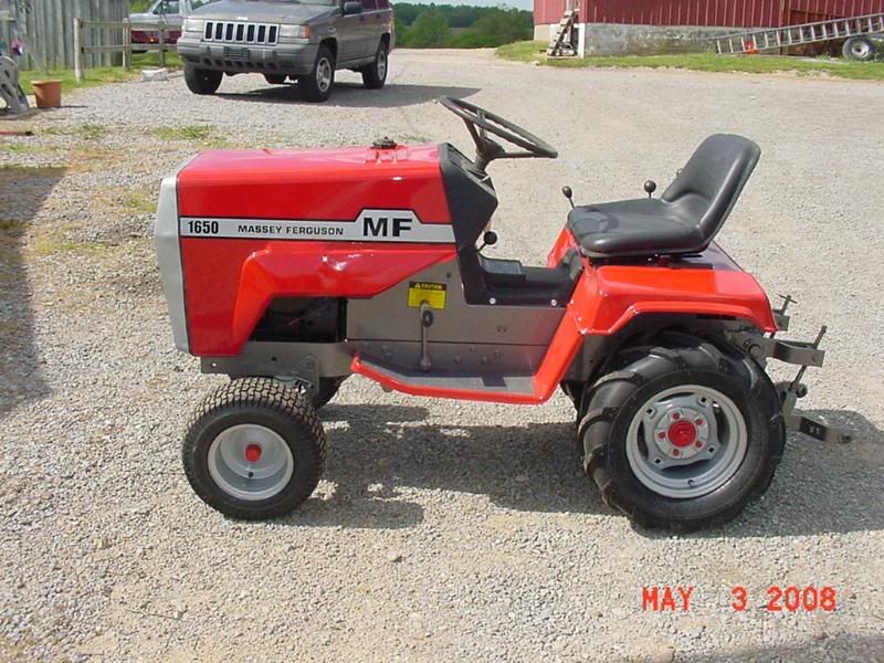 Mf1650 Full Restore Garden Tractor Forums 